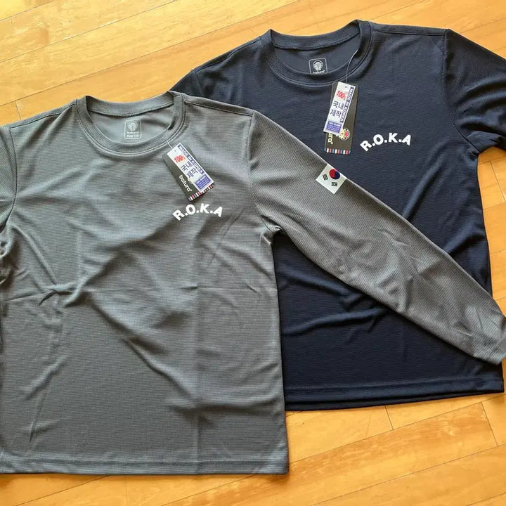 [BUNJANG] ROKA Long Sleeve T-shirts Bundle Set / ROKA 긴팔티셔츠 새상품 2장일괄