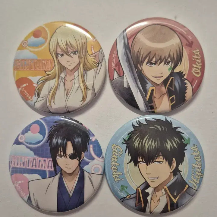 [BUNJANG] Gintama Gender Bender &amp; Soul Swap Edition Can Badge Bundle Set / 은혼 성별전환,영혼체인지편 캔뱃지(일괄)