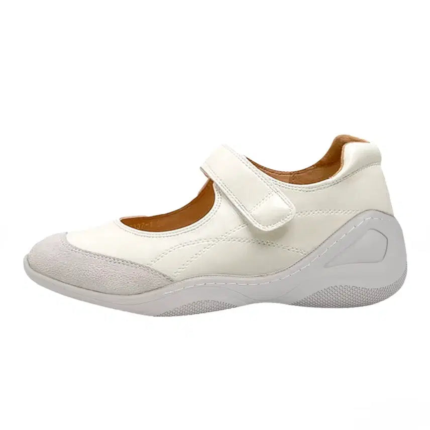 [BUNJANG] Saint Satin 6cm Leather Mary Jane Platform Shoes / 세인트새틴 6cm 레더 프롬 메리제인 키높이 슈즈