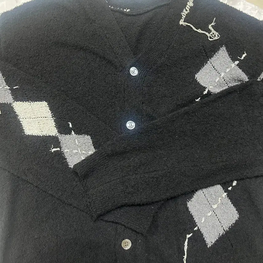 [BUNJANG] youth Argyle Hand Stitch Knit / (새상품-M) youth Argyle Hand Stitch Knit