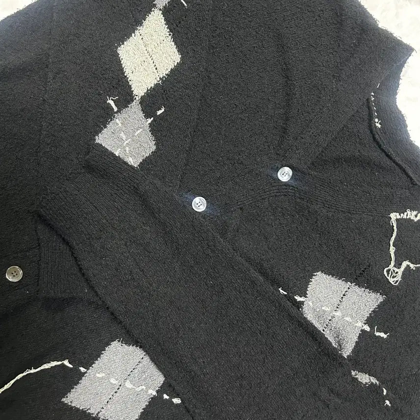 [BUNJANG] youth Argyle Hand Stitch Knit / (새상품-M) youth Argyle Hand Stitch Knit