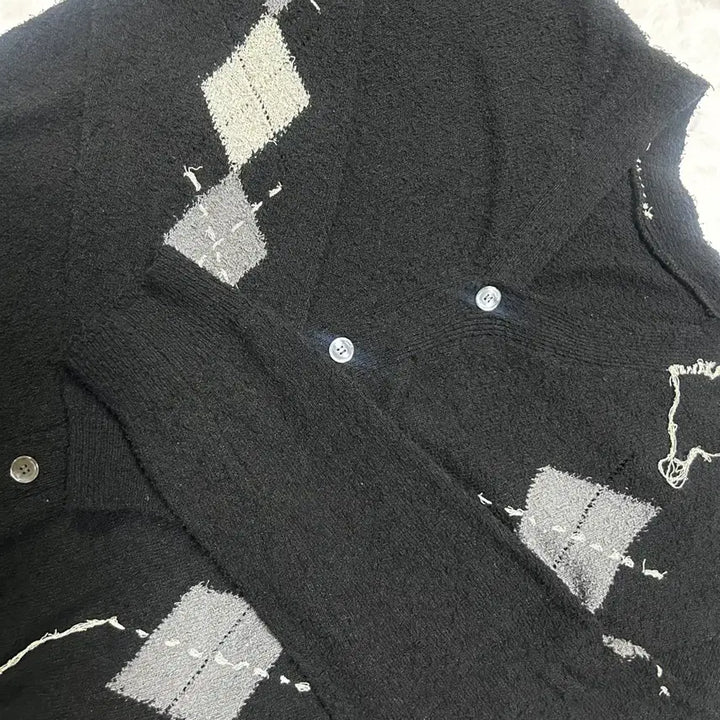 [BUNJANG] youth Argyle Hand Stitch Knit / (새상품-M) youth Argyle Hand Stitch Knit