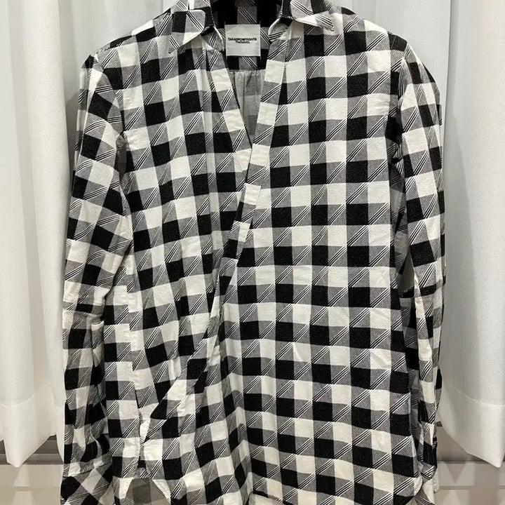 [BUNJANG] Soloist 17SS Checkered Pullover Shirt / 솔로이스트 17SS 풀오버 체크셔츠