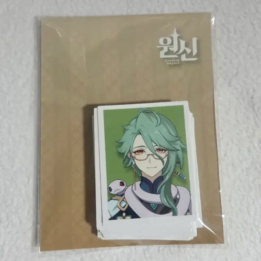 [BUNJANG] Genshin Impact Liyue Cafe Photo Set / 원신카페 증명사진 세트(리월)2