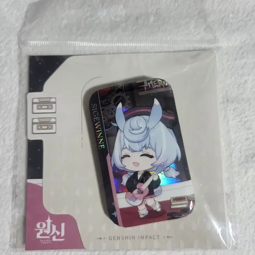 [BUNJANG] Genshin Impact Samsung Store Sigwin Can Badge / 원신 삼성스토어 시그윈 캔뱃지
