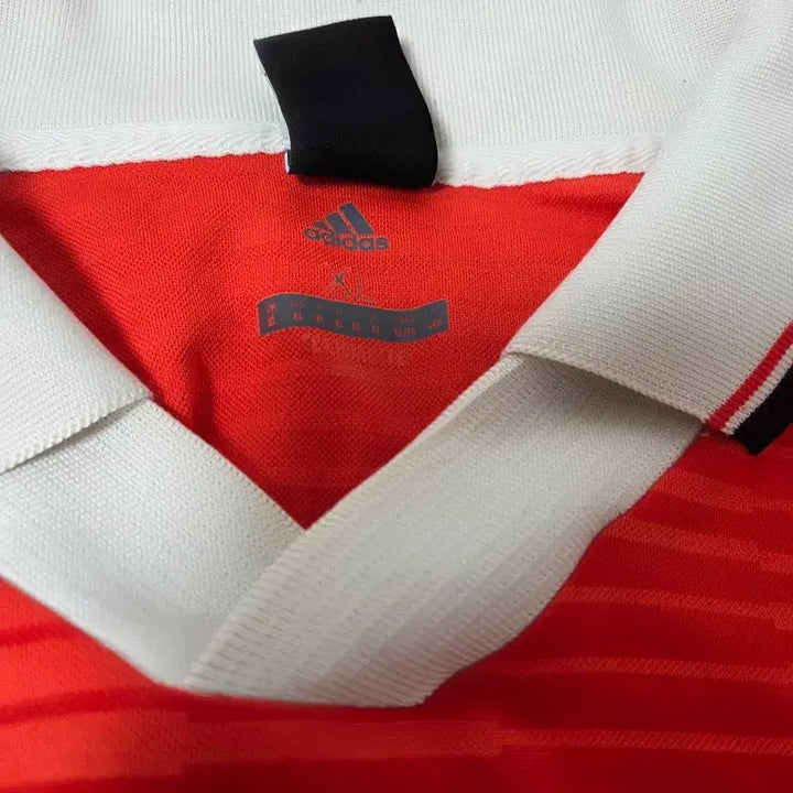 [BUNJANG] Adidas Gosha Rubchinskiy Soccer Jersey Red XL / 아디다스 GOSHA 고샤 루브친스키 콜라보 사커져지 카라티셔츠 레드 XL