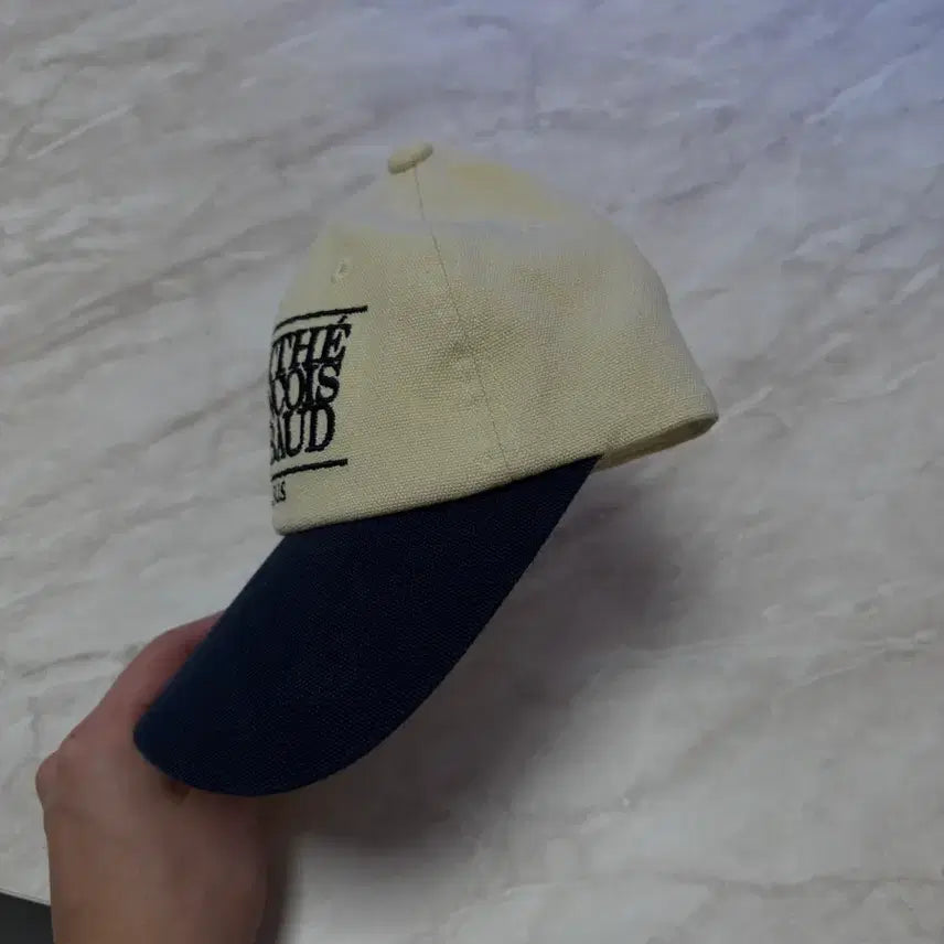 [BUNJANG] [s급] 마리떼 프랑소와 저버 볼캡 아이보리/네이비 / [s급] 마리떼 프랑소와 저버 볼캡 아이보리/네이비