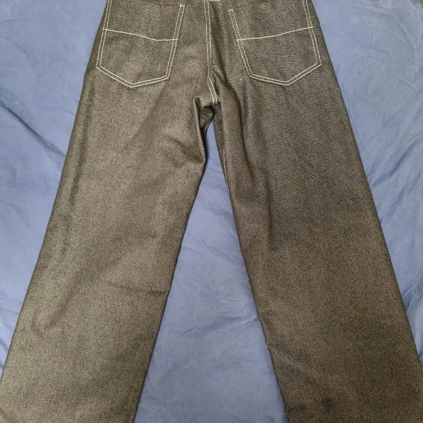 [BUNJANG] Deket Mid Rise Wide Jeans CPBlack 28 / [데케트] Mid Rise Wide Jeans/CPBlack/28