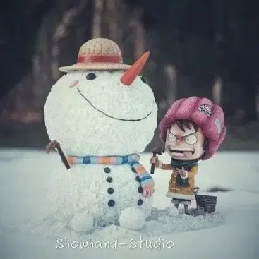 [BUNJANG] Showhand Luffy Figure / 쇼핸드 눈사람&amp;루피  레진 팝니다