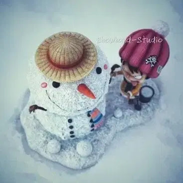 [BUNJANG] Showhand Luffy Figure / 쇼핸드 눈사람&amp;루피  레진 팝니다