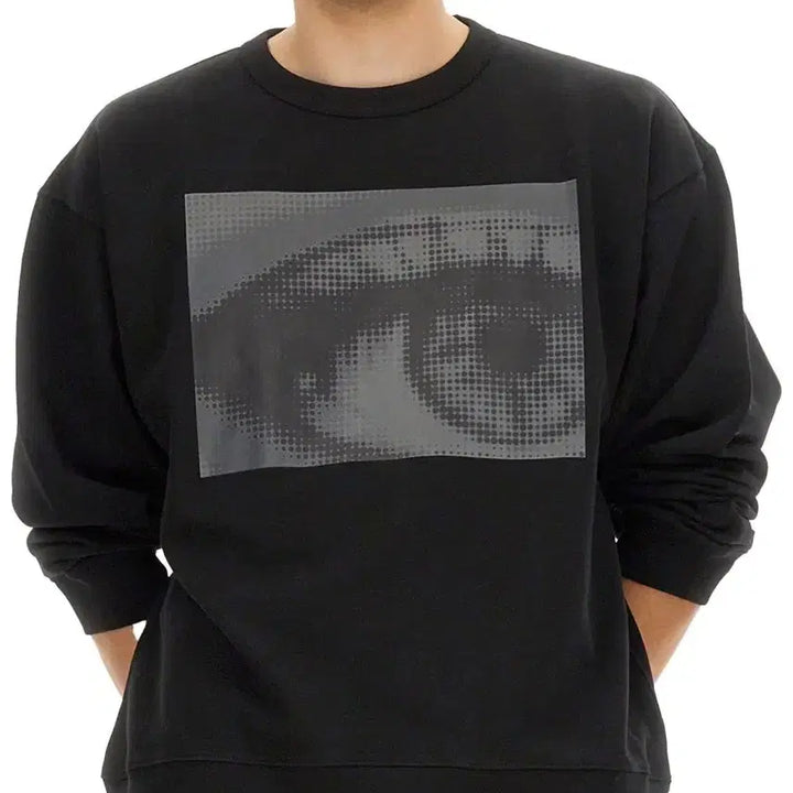 [BUNJANG] Dries Van Noten Eye Printing Sweatshirt / 드리스 반 노튼 EYE프린팅 스웨트셔츠  dries van noten