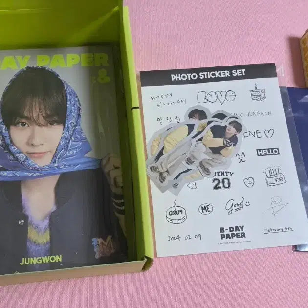 [BUNJANG] ENHYPEN Jungwon 2024 Birthday Kit / 엔하이픈 정원 2024 생일키트
