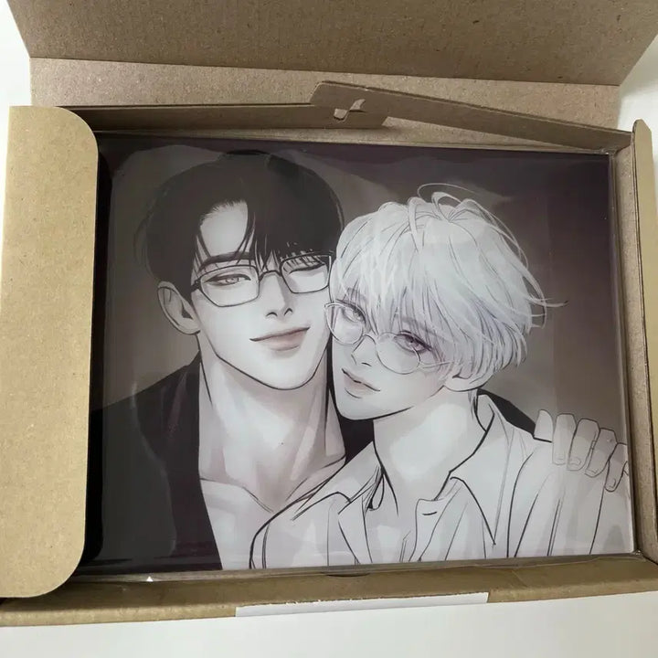 [BUNJANG] Mofun Clamshell Boy Acrylic Plate / 모펀 조개소년 아크릴 플레이트