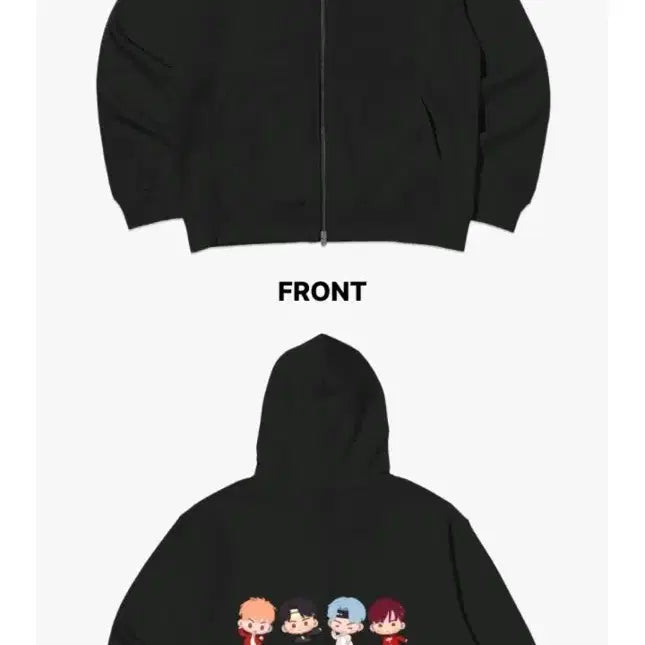 [BUNJANG] BTS In The Soop Hoodie (Black) - Item / (위버스)방탄소년단 인더섬 후드집업 팝니다