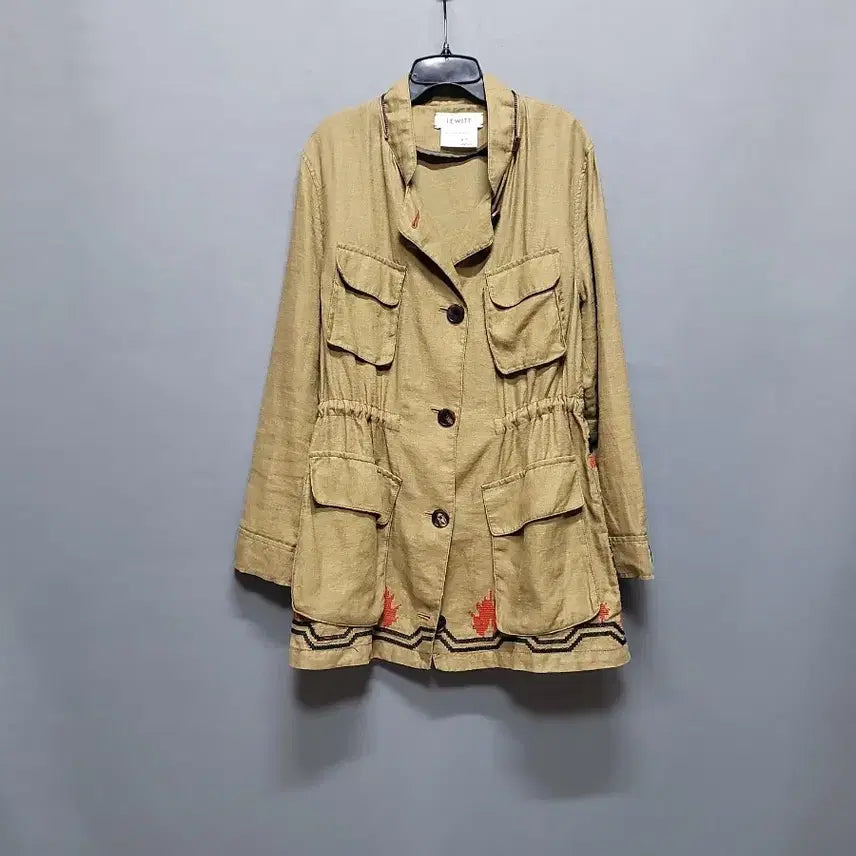 [BUNJANG] 르윗 Embroidered Linen Jacket / 르윗 자수 린넨 자켓