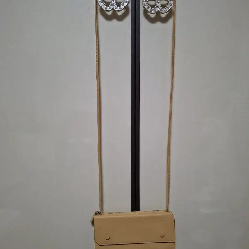 [BUNJANG] TIME Yellow Long Wallet Shoulder Bag / TIME 장지갑 여성 숄더백 옐로우