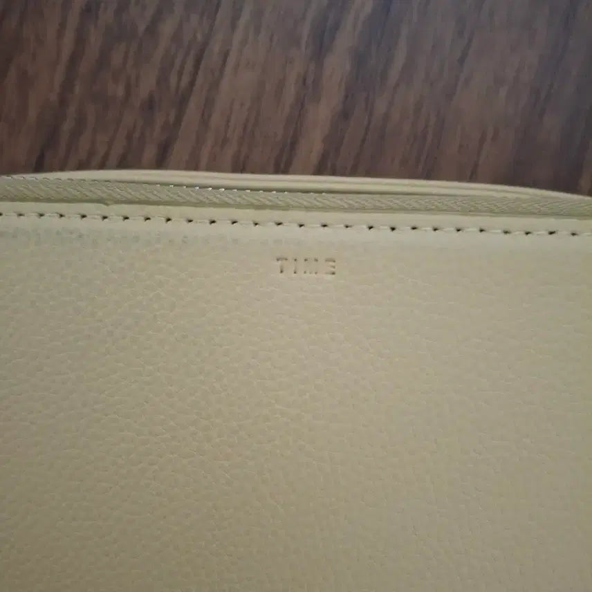 [BUNJANG] TIME Yellow Long Wallet Shoulder Bag / TIME 장지갑 여성 숄더백 옐로우