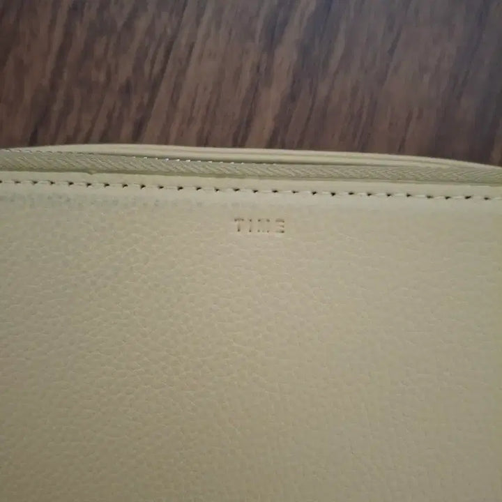 [BUNJANG] TIME Yellow Long Wallet Shoulder Bag / TIME 장지갑 여성 숄더백 옐로우