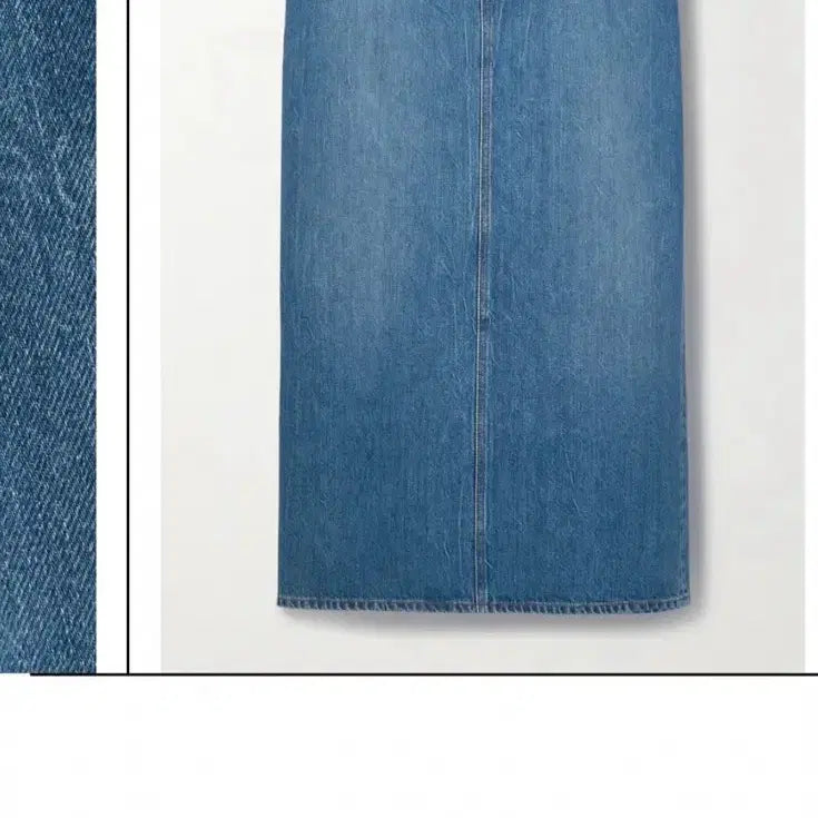 [BUNJANG] The Row Tima Cotton Midi Denim Skirt / The Row 더로우 Tima 코튼 미디 데님스커트 새상품