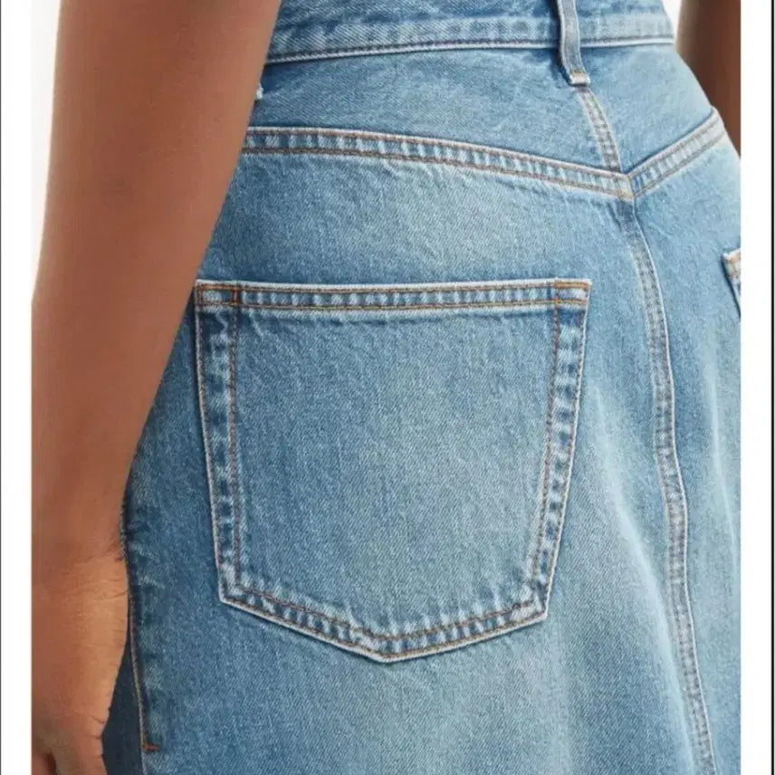 [BUNJANG] The Row Tima Cotton Midi Denim Skirt / The Row 더로우 Tima 코튼 미디 데님스커트 새상품