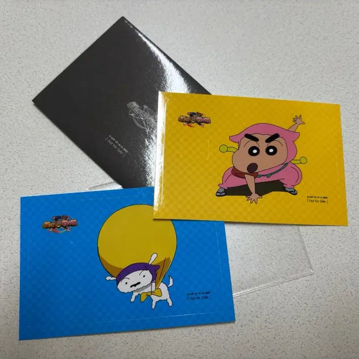 [BUNJANG] Crayon Shin-chan Belly Defense Team Card Sticker POB / 짱구는 못말려 배꼽수비대 카드 스티커 특전