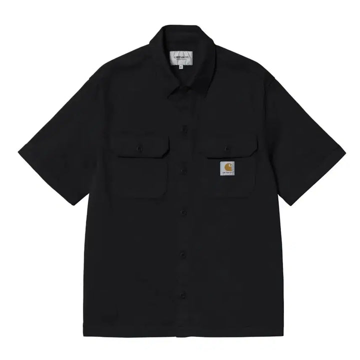 [BUNJANG] Carhartt WIP Master Short Sleeve Shirt 2XL Black / 칼하트 WIP 마스터 반팔셔츠 2XL 블랙 검정 워크웨어
