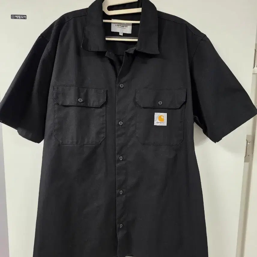 [BUNJANG] Carhartt WIP Master Short Sleeve Shirt 2XL Black / 칼하트 WIP 마스터 반팔셔츠 2XL 블랙 검정 워크웨어