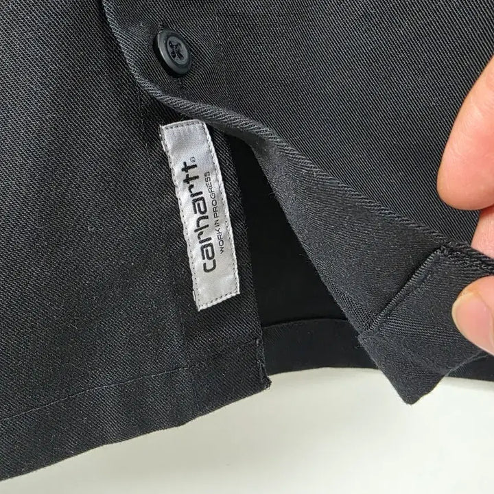 [BUNJANG] Carhartt WIP Master Short Sleeve Shirt 2XL Black / 칼하트 WIP 마스터 반팔셔츠 2XL 블랙 검정 워크웨어