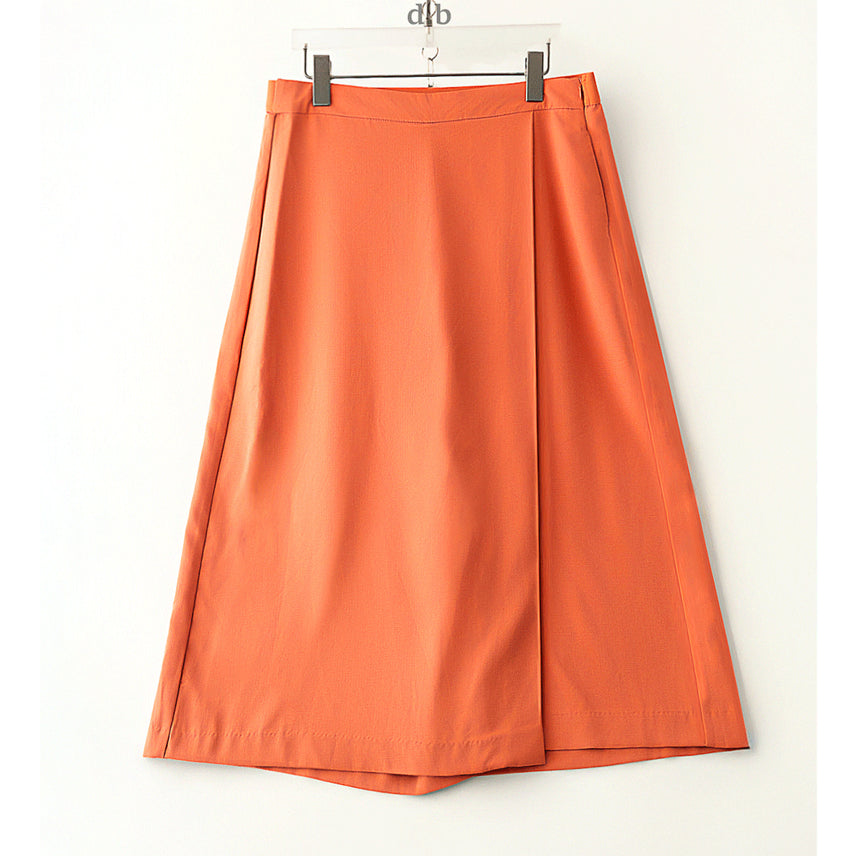 [SOLD OUT] 허리반40/ MAGAN 랩 스커트형 치마바지