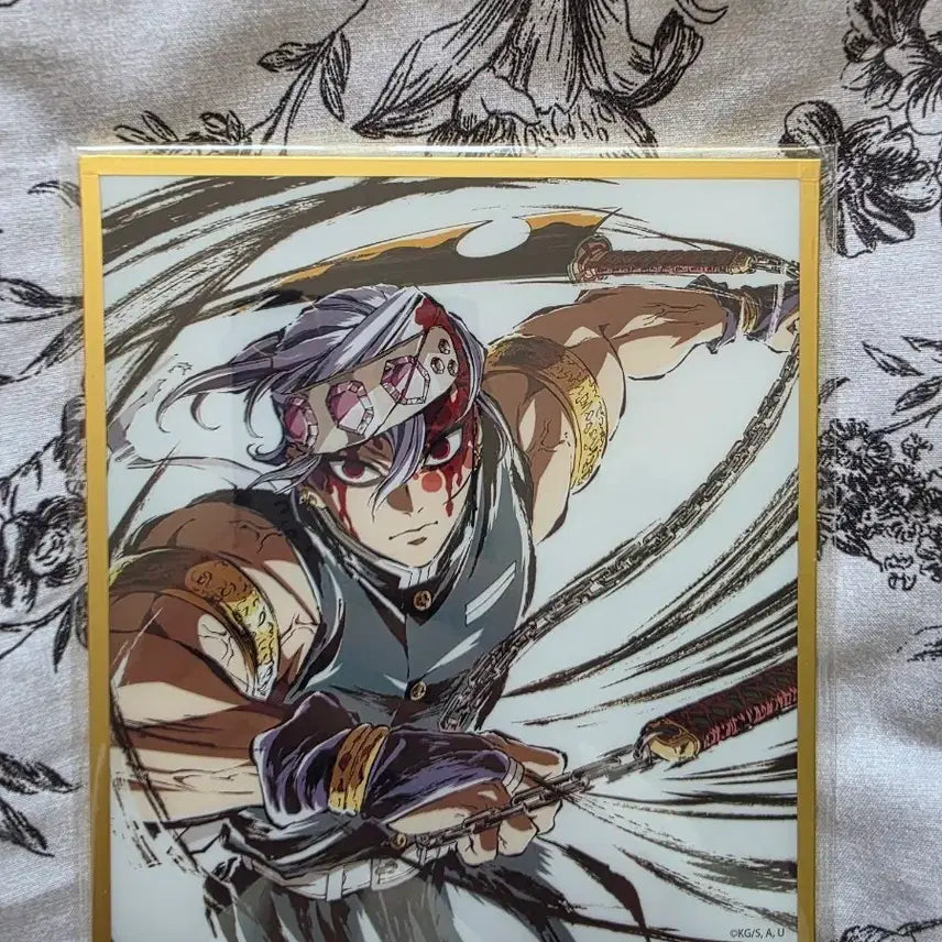 [BUNJANG] Demon Slayer Tengen Acrylic Shikishi / 귀멸의 칼날 웹쿠지 아크릴색지 우즈이