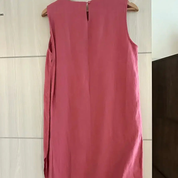 [BUNJANG] Mori Store Pink Linen Midi Dress / mori store 원피스