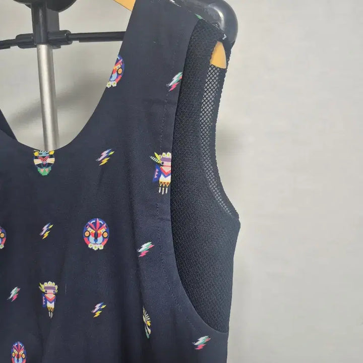 [BUNJANG] Deuel Patterned Jumpsuit / 듀엘패턴 콤비 점프수트