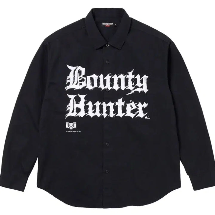 [BUNJANG] Supreme Bounty Hunter Ripstop Shirt (Black) / (M)슈프림 23FW BountyHunter 립스탑 셔츠