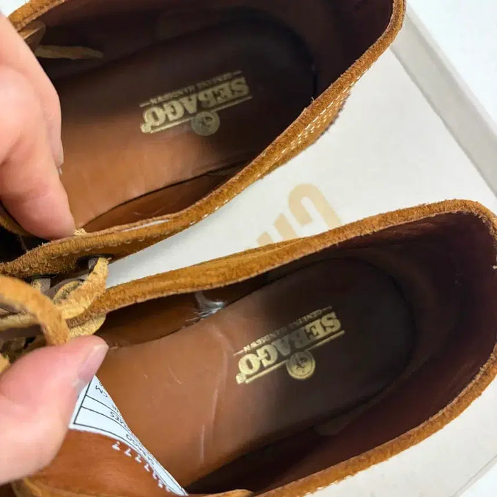 [BUNJANG] SEBAGO Miwak Suede Canoe Moccasin Boots / [250] 세바고(SEBAGO) 미왁 스웨이드 카누 모카신 부츠 단품
