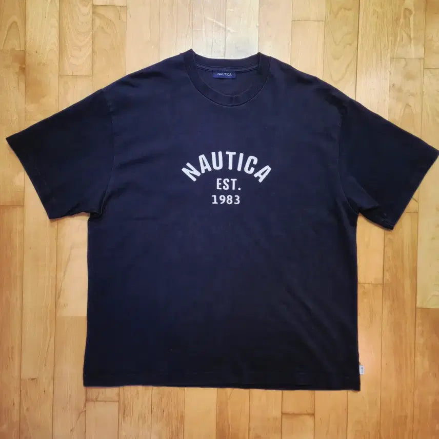 [BUNJANG] Nautica Japan Navy Short Sleeve T-shirt / 노티카 재팬 반팔티 네이비 L