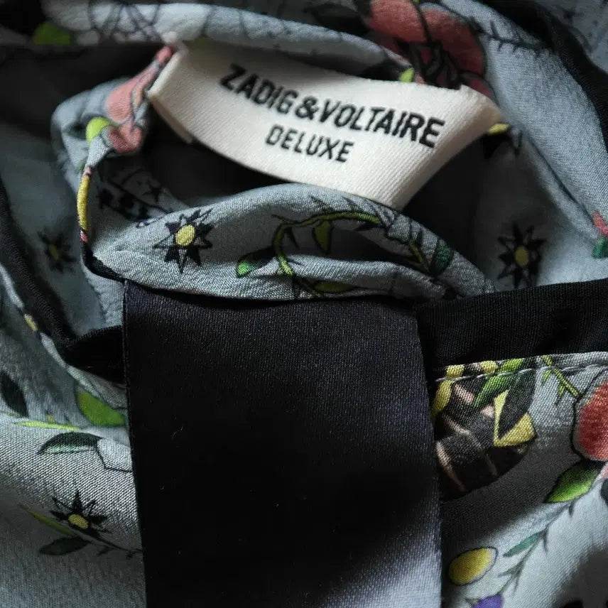 [BUNJANG] Zadig &amp; Voltaire Silk Reversible Jacket / 쟈딕앤볼테르양면자켓