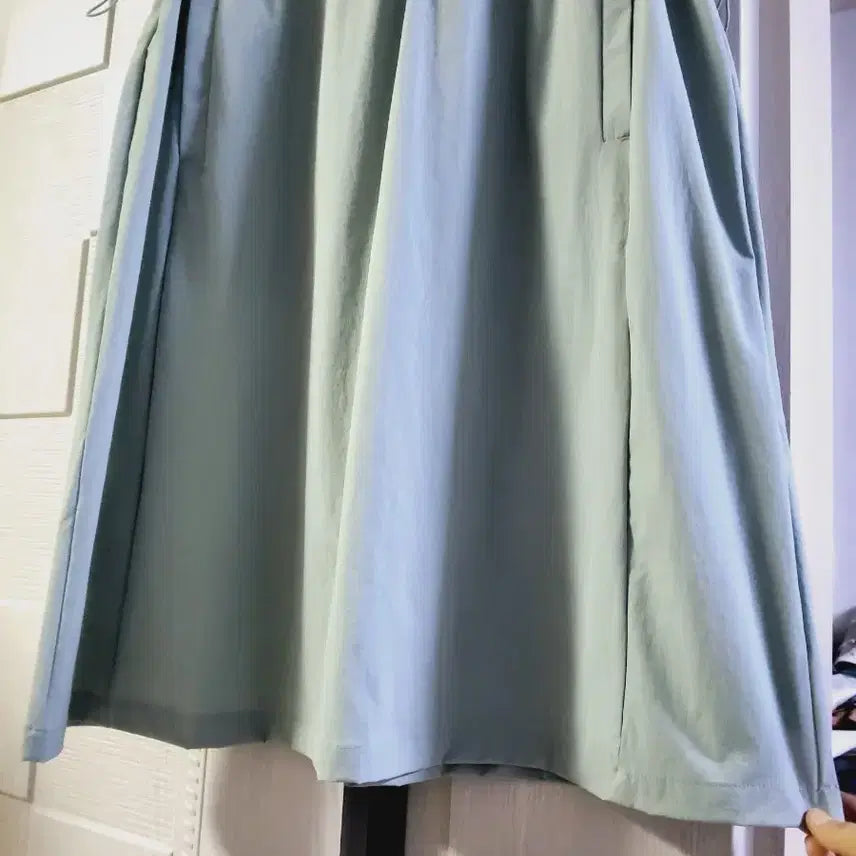 [BUNJANG] Crinkled Hood Long Dress / 바스락 후드 롱원피스