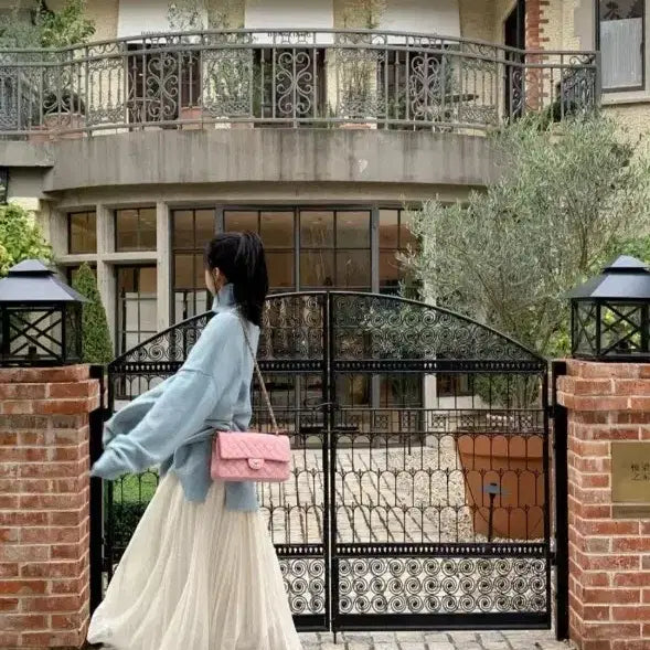 [SOLD OUT] 바이씨니 도트샤스커트 (아이보리)