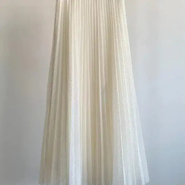 [SOLD OUT] 바이씨니 도트샤스커트 (아이보리)