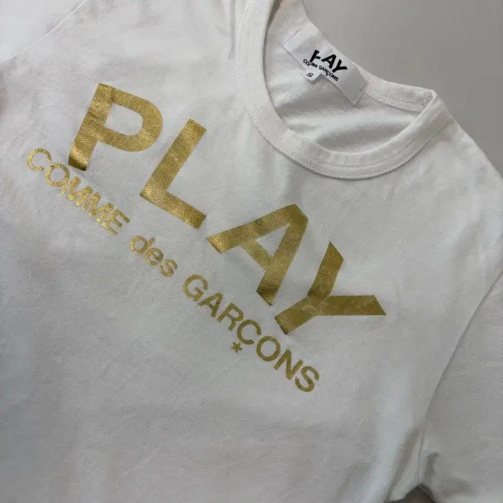 [BUNJANG] Comme des Garçons PLAY Authentic Short Sleeve T-Shirt / [정품] 꼼데가르송 플레이 반팔