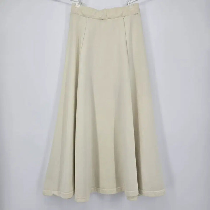 [BUNJANG] Ivory Banding Long Skirt / 아이보리 밴딩 롱 스커트