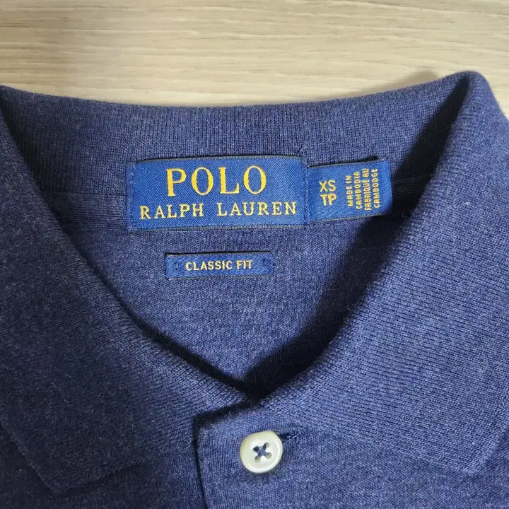 [BUNJANG] Polo Ralph Lauren Long Sleeve Polo Shirt - Navy M / 폴로 랄프로렌 긴팔 폴로 셔츠 네이비 M