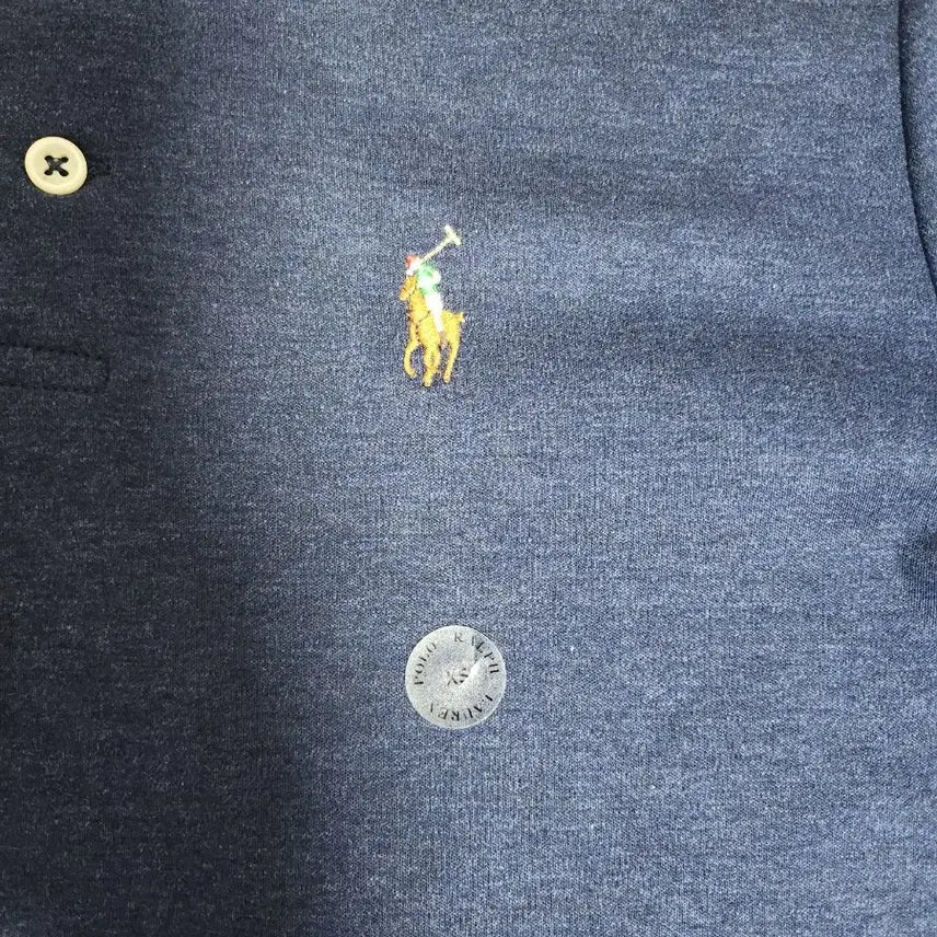 [BUNJANG] Polo Ralph Lauren Long Sleeve Polo Shirt - Navy M / 폴로 랄프로렌 긴팔 폴로 셔츠 네이비 M