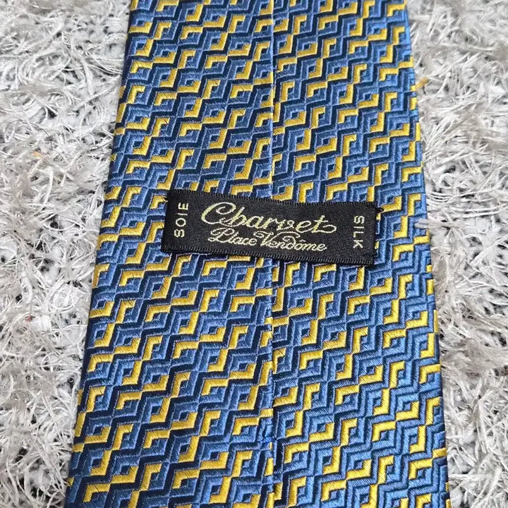 [BUNJANG] Charvet Made in France Silk Necktie / 샤르베Charvet 메이드인프랑스 넥타이 Free - N40
