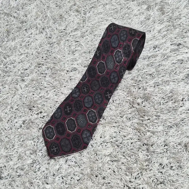 [BUNJANG] Dominique France Vintage Paisley Pattern Necktie / 도미니크프랑스 빈티지 페이즐리 패턴 넥타이 Free - N41