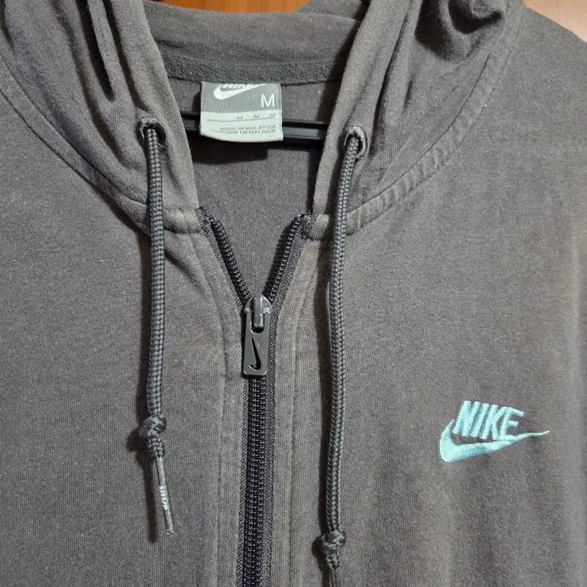 [BUNJANG] Nike Hooded Zip-up Gray M / 나이키 후드집업 M 회색