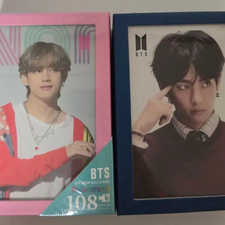 [BUNJANG] BTS V Mini Frame Puzzle / 방탄소년단 뷔 미니 액자 퍼즐 외