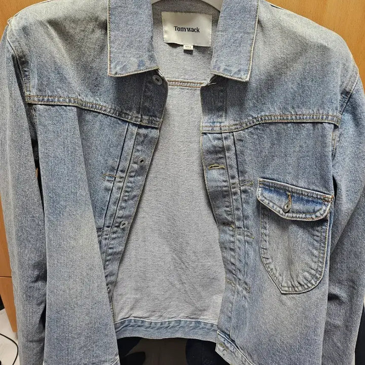 [BUNJANG] Tonywack Trucker Denim Jacket XL / 주우재 토니웩 트러커 데님 자켓 XL 판매