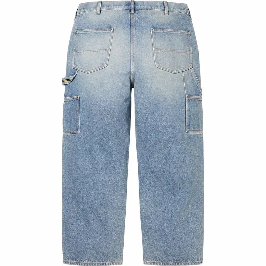 [BUNJANG] Supreme Double Knee Painter Pants Washed Blue - 23SS / 32] 슈프림 더블 니 페인터 팬츠 워시드 블루 - 23SS