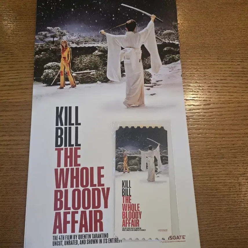 [BUNJANG] Kill Bill Artgraphy OT and Mega OT Bundle Set / 킬빌 아트그라피 오티 메가오티 일괄
